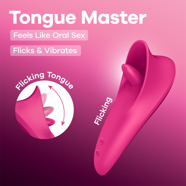 Satisfyer Tongue Master Dil Darbeli Vibratör