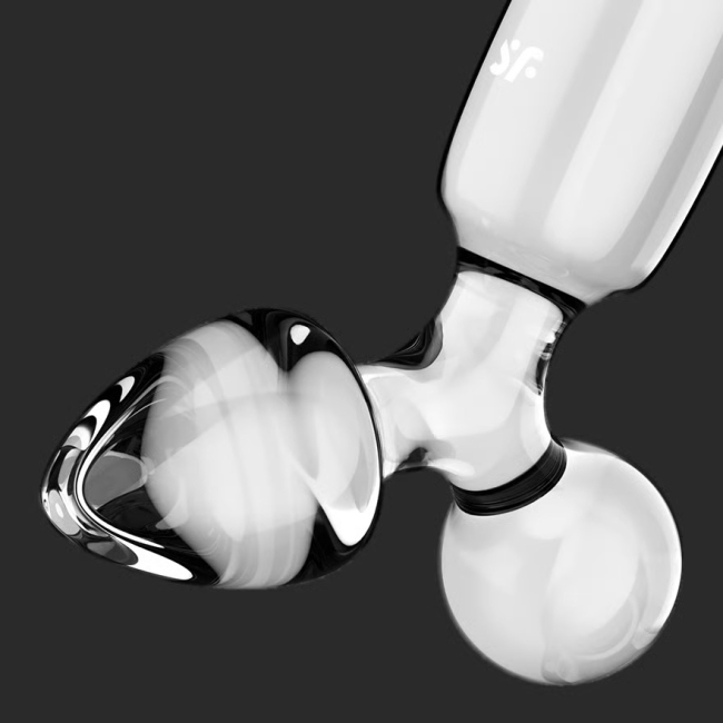 Satisfyer Triple Crystal 1 Cam Plug Dildo