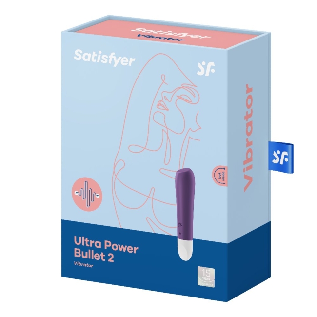 Satisfyer Ultra Power 2 - 12 Modlu Titreşimli Şarjlı Mini Mor Vibratör