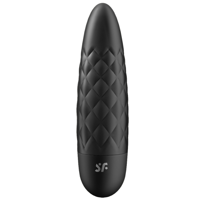 Satisfyer Ultra Power 5 - 12 Fonksiyonlu Titreşimli Şarjlı Siyah Mini Vibratör