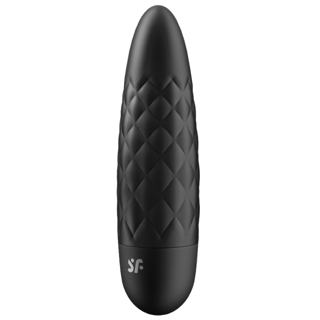 Satisfyer Ultra Power 5 - 12 Fonksiyonlu Titreşimli Şarjlı Siyah Mini Vibratör