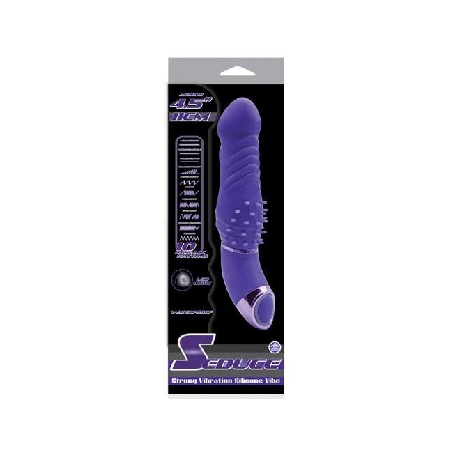 Seduce 10 Fonksiyonlu Led Işıklı Şarjlı Vibratör