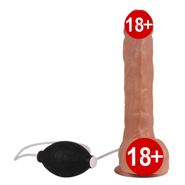 Shoufei 24 Cm Orgazm Olabilen Damarlı Realistik Penis