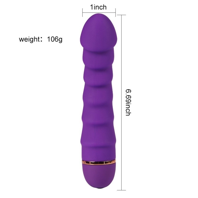 Silikon 10 Modlu Su Geçirmez Titreşimli Penis Vibratör	