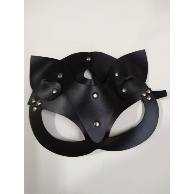 Siyah Kedi Kız Maskesi