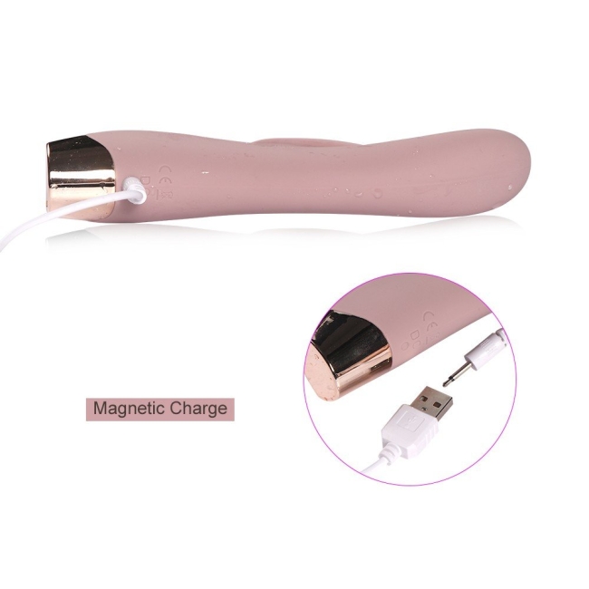 Soft Pürüzsüz Silikon 10 Farklı Titreşimli Şarjlı Lüks Tavşan Vibratör