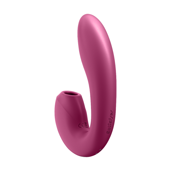 Satisfyer Sunray Connect Berry App Kontrollü 2 Motorlu Emişli&Titreşimli Vibratör