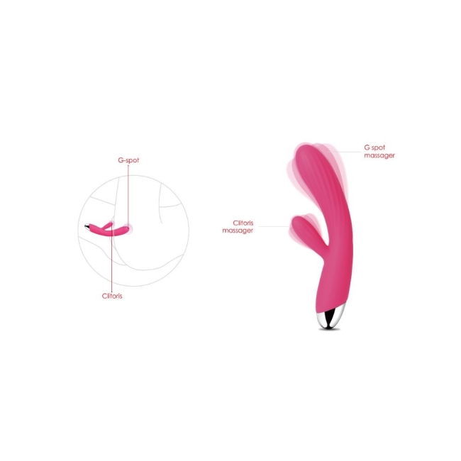 Svakom Angel Akıllı Isıtmalı G-Bölgesi Usb Şarjlı Rabbit Vibratör
