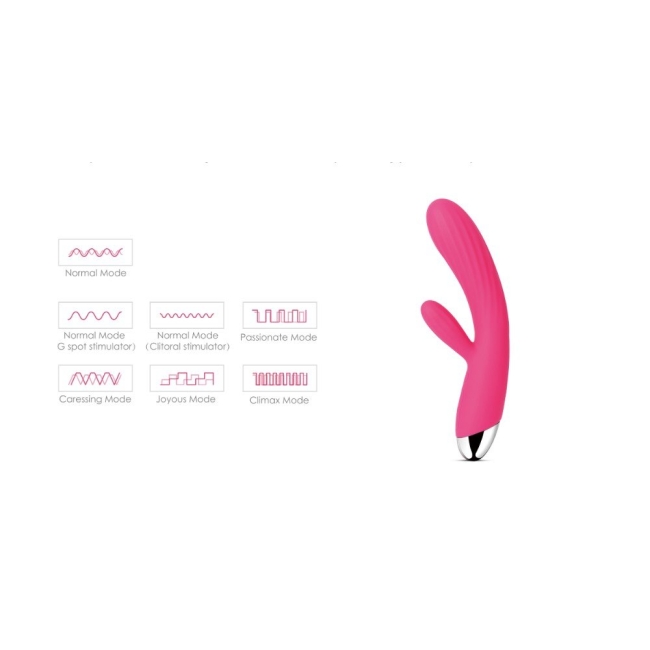 Svakom Angel Akıllı Isıtmalı G-Bölgesi Usb Şarjlı Rabbit Vibratör