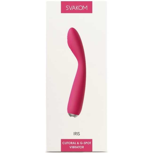 Svakom Iris G-Bölgesi Şarjlı Su Geçirmez Titreşimli Vibratör