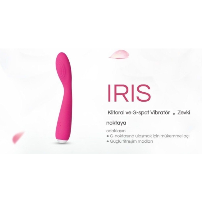 Svakom Iris G-Bölgesi Şarjlı Su Geçirmez Titreşimli Vibratör