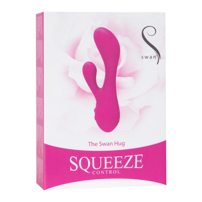 The Swan Hug Pembe Squeeze Control Vibratör