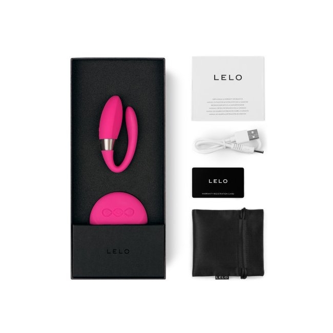 Lelo Tiani 2 Design Edition Cerise Giyilebilen Kumandalı Şarjlı Vibratör