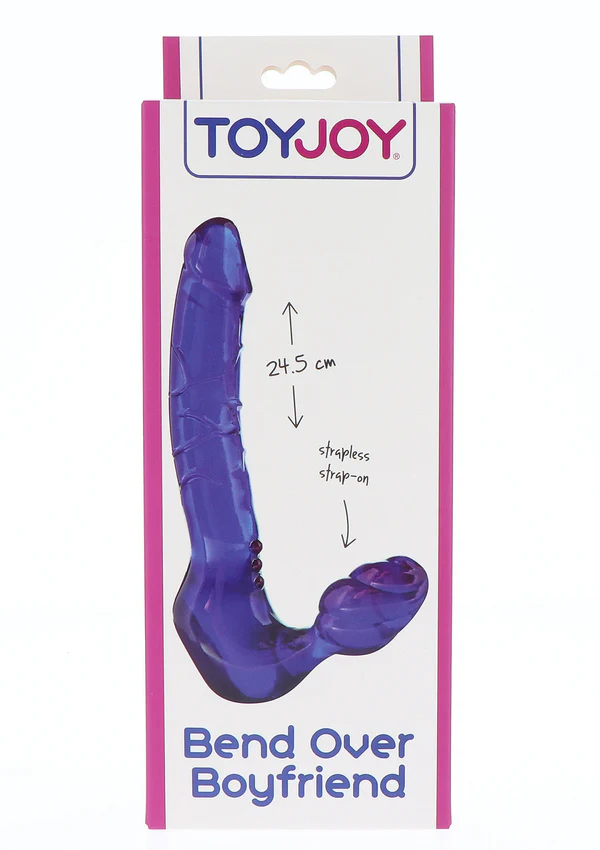 ToyJoy Bend Over Boyfriend Double Strapon Çiftlere Özel 24.5 CM Realistik Penis