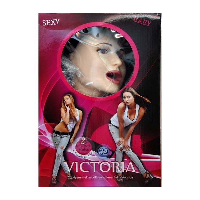 Victoria 2000 gr 3 İşlevli Ses Özellikli ve Titreşimli Şişme Bebek