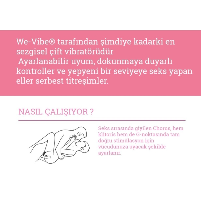 We-Vibe Chorus Çiftlere Özel Vibratör