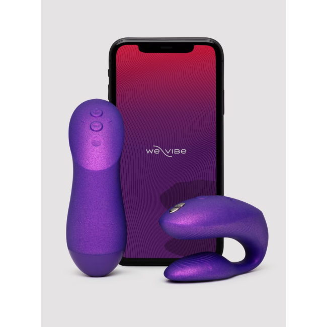 We-Vibe Chorus Pro Vibrant Future Dusk Uygulama ve Uzaktan Kumandalı Çift Vibratörü Kutusuz Ürün 