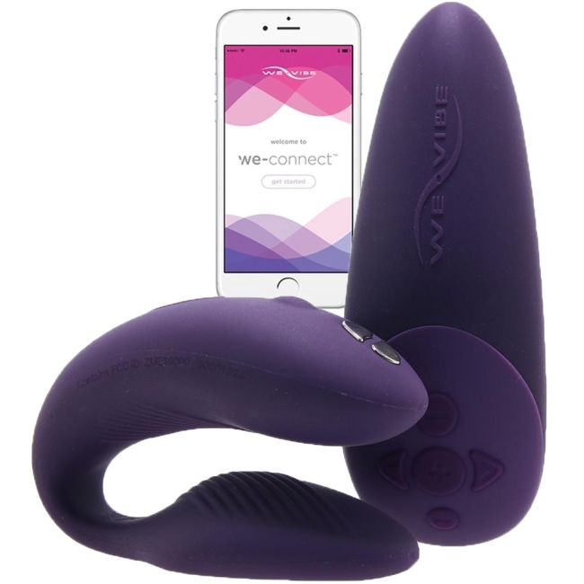 We-Vibe Chorus Purple Çiftlere Özel Telefon Kontrol Vibratör 