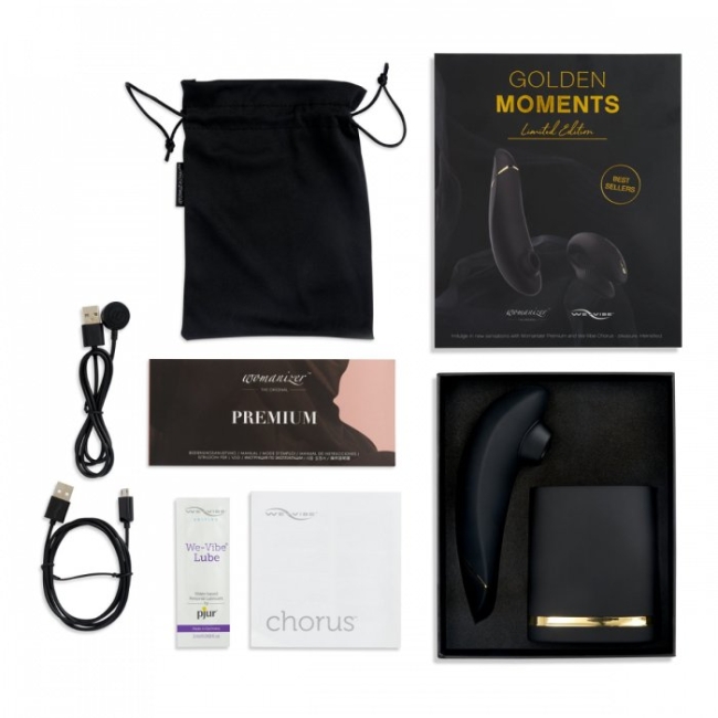 We-Vibe Chorus&Womanizer Premium Golden Moments Collection