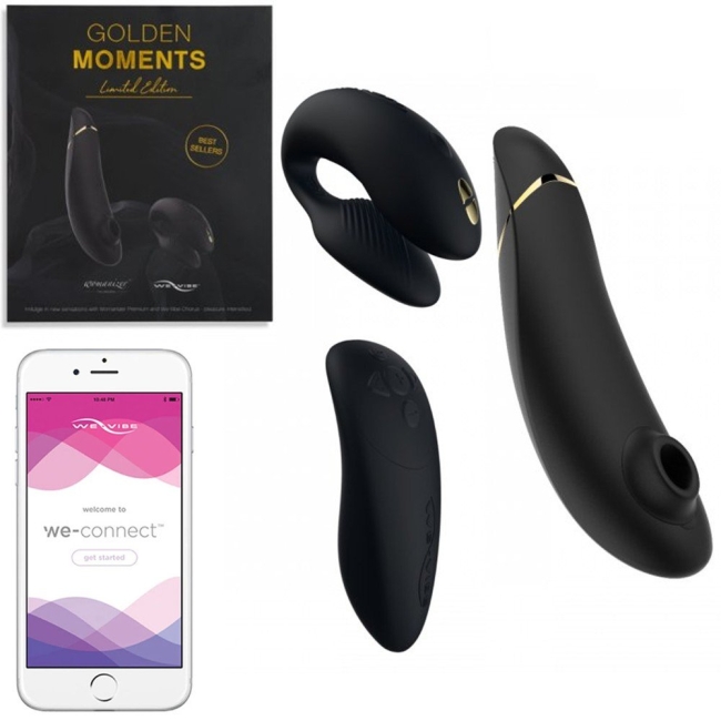 We-Vibe Chorus&Womanizer Premium Golden Moments Collection