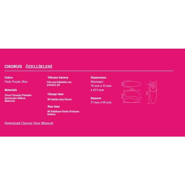 We-Vibe Chorus&Womanizer Premium Golden Moments Collection