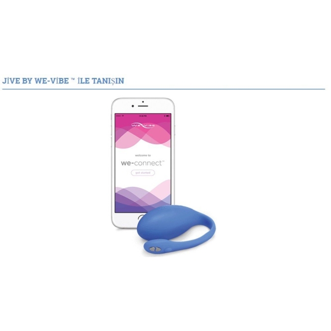 We-Vibe Jive Giyebilir Uygulama İle Heryerden Kontrol Edilebilen Titreşim Vibratör