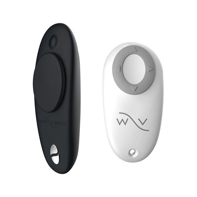 We-Vibe Moxie Satin Black Telefon Kontrollü Giyilebilen Çiftlere Özel Vibratör