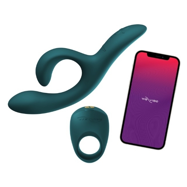 We-Vibe Nova2 & Pivot Date Night Set Çiftlere Özel Telefon Uyumlu Vibratör Set