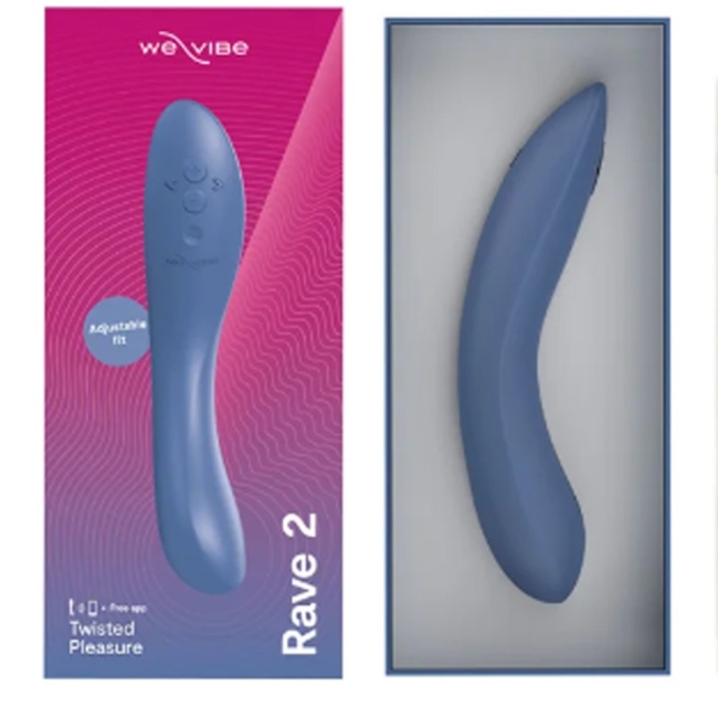 We-Vibe Rave 2 Blue Telefon Kontrollü G-Bölgesi Uyarıcı Vibratör