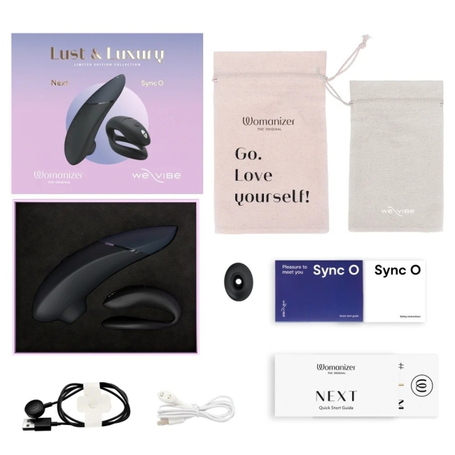 We-Vibe Sync O and Womanizer Next Vibratör Seti