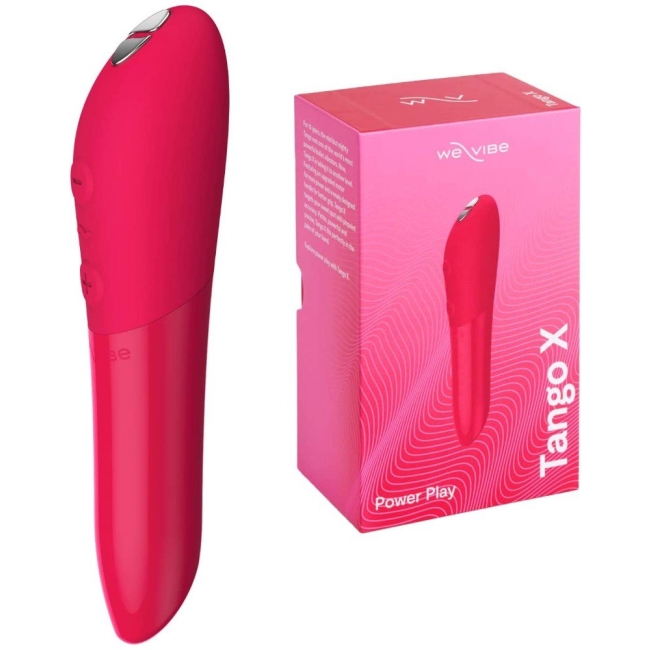 We-Vibe Tango X Cherry Red En Güçlü Titreşimli Mini Vibratör