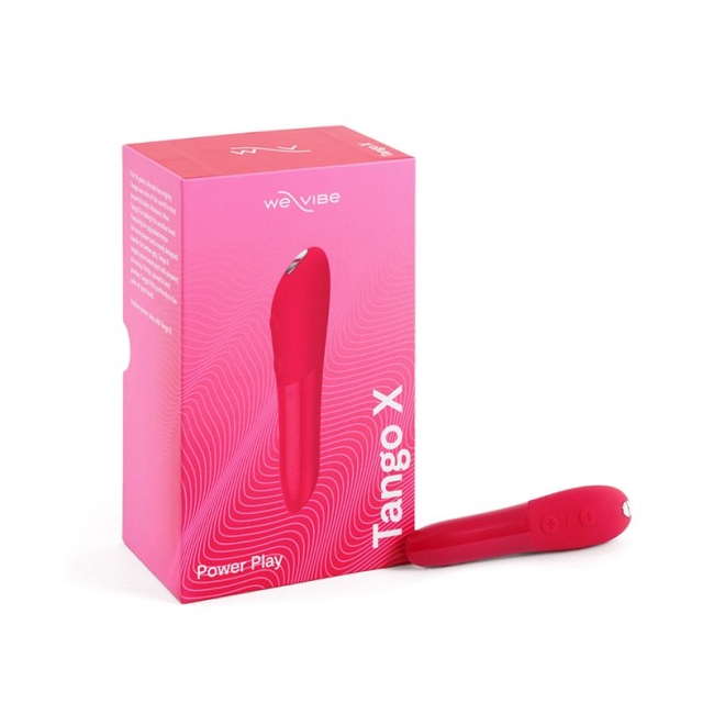We-Vibe Tango X Cherry Red En Güçlü Titreşimli Mini Vibratör