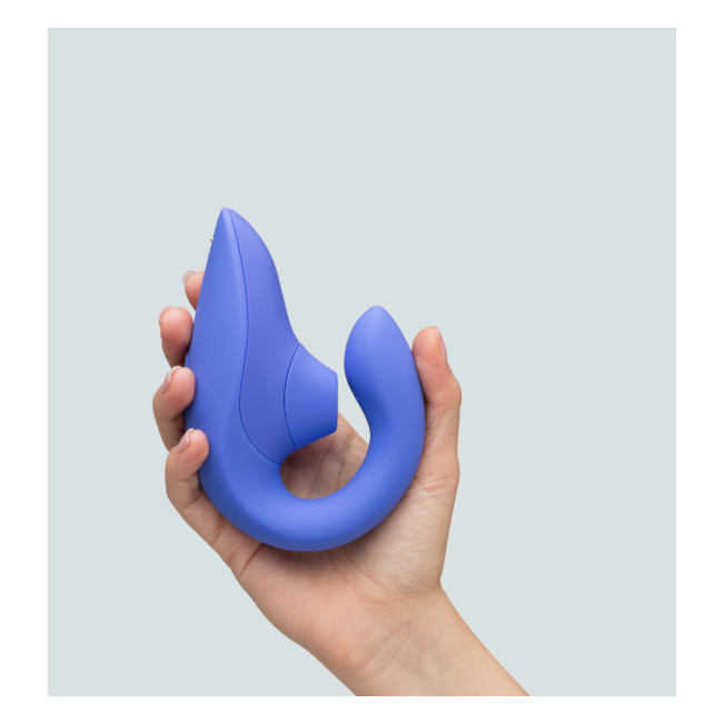 Womanizer Blend Blue Air Pleasure G-Noktası ve Klitoral Rabbit Vibratör ​