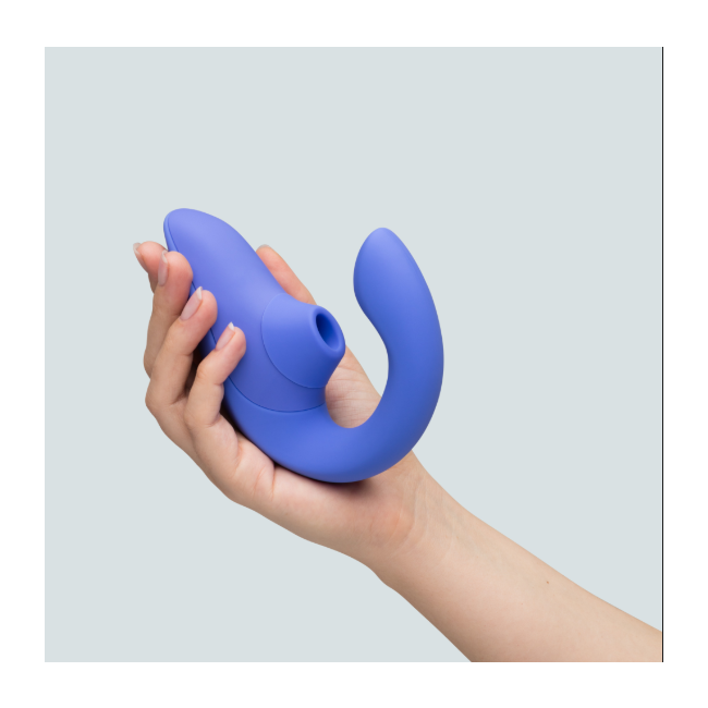 Womanizer Blend Blue Air Pleasure G-Noktası ve Klitoral Rabbit Vibratör ​