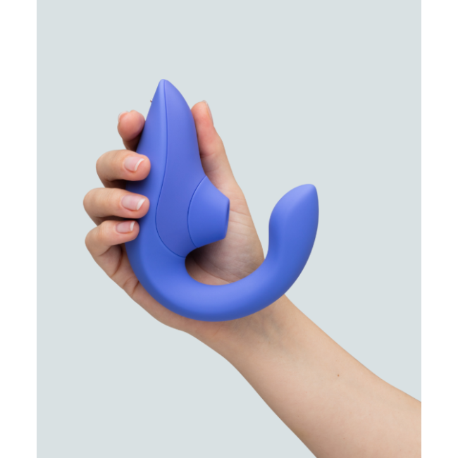 Womanizer Blend Blue Air Pleasure G-Noktası ve Klitoral Rabbit Vibratör ​