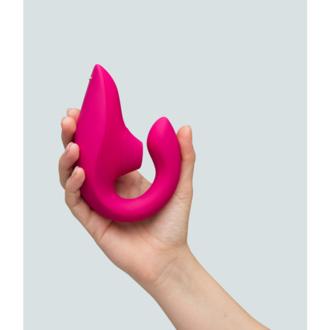 Womanizer Blend Pink Air Pleasure G-Noktası ve Klitoral Rabbit Vibratör ​
