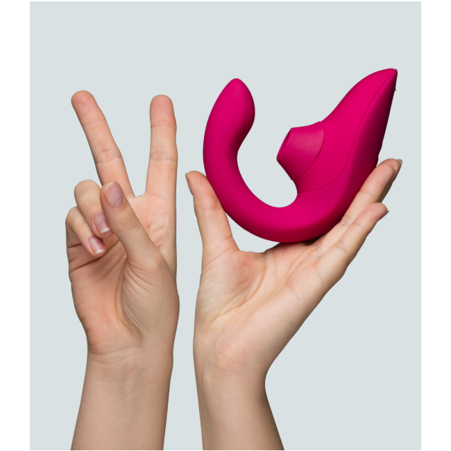 Womanizer Blend Pink Air Pleasure G-Noktası ve Klitoral Rabbit Vibratör ​