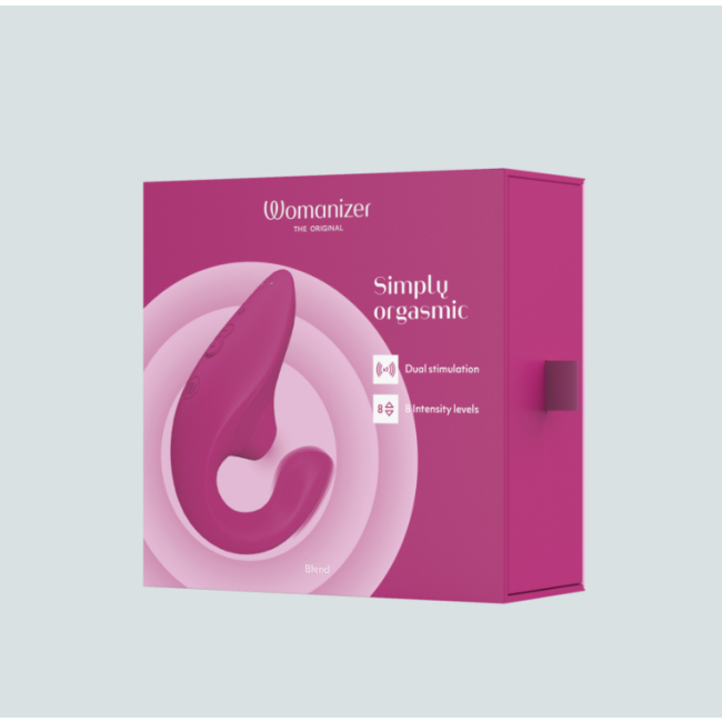 Womanizer Blend Pink Air Pleasure G-Noktası ve Klitoral Rabbit Vibratör ​