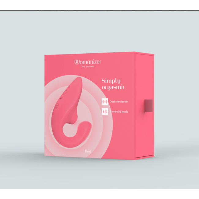 Womanizer Blend Rose Air Pleasure G-Noktası ve Klitoral Rabbit Vibratör ​