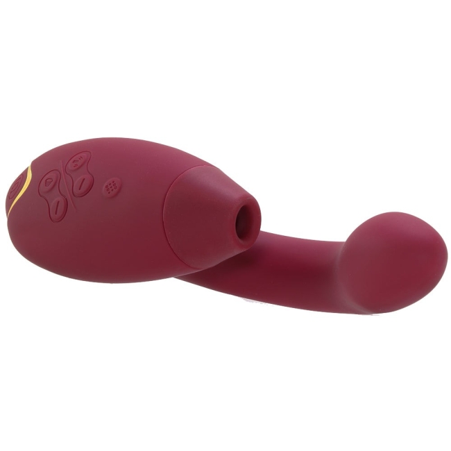 Womanizer Duo Bordeaux G-Bölgesi ve Klitoris Uyarıcı Lüks Vibratör