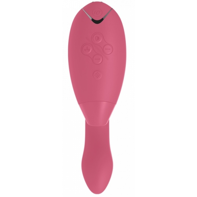 Womanizer Duo Raspberry G-Bölgesi ve Klitoris Uyarıcı Lüks Vibratör