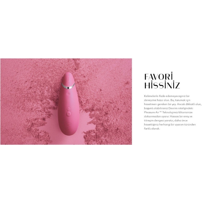 Womanizer Premium Raspberry Klitoris Smilasyon Vibratör