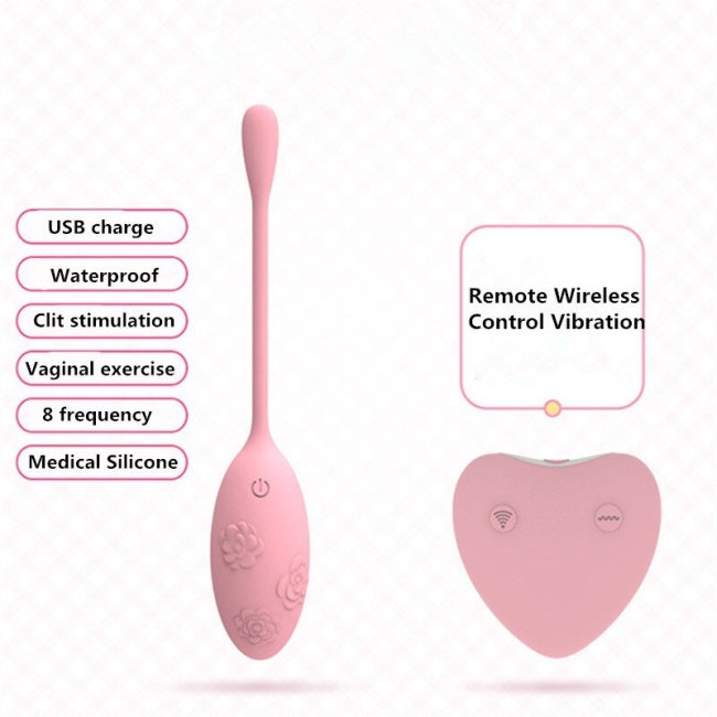 Wowyes DO Kumandalı 8 Modlu Titreşimli Çiftlere Özel Kegel Egzersiz Vibratörü