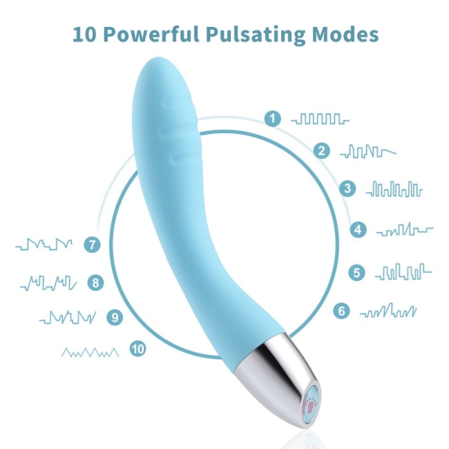 Wowyes V1 G-Bölgesi Uyarıcı Bükülebilen Şarjlı 10 Modlu Titreşimli Vibratör