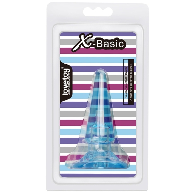 X-Basic Cutey 8 cM Mavi Anal Plug