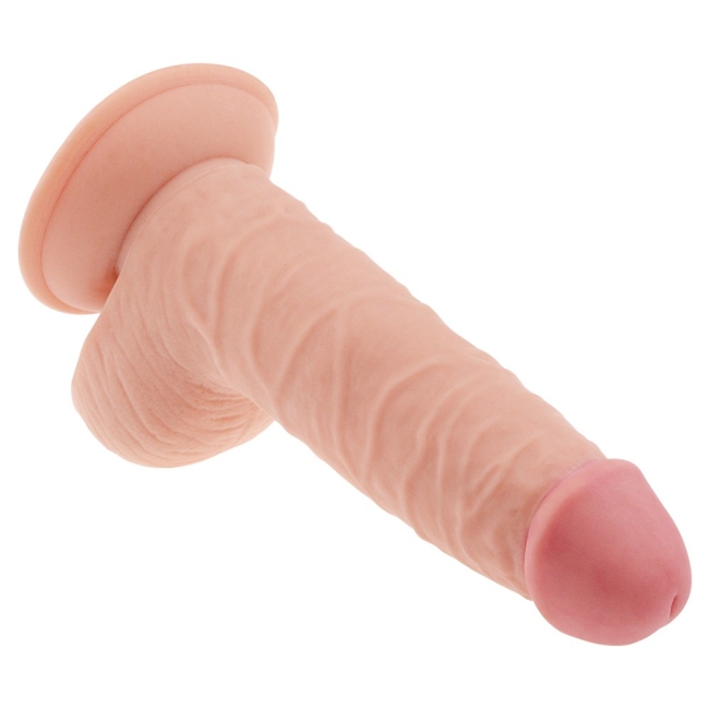 Yeni Nesil Ultra Yumuşak Özel Dokulu 18 Cm Realistik Penis-1084