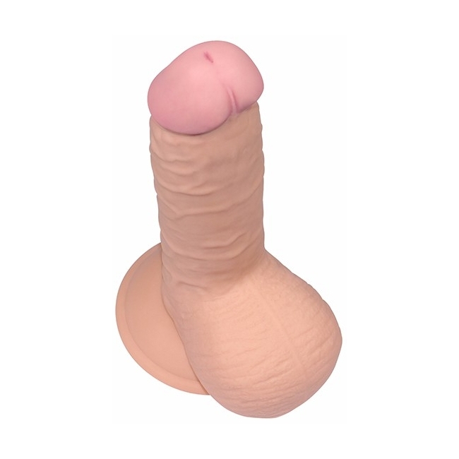 Yeni Nesil Ultra Yumuşak Özel Dokulu 18 Cm Realistik Penis-1084