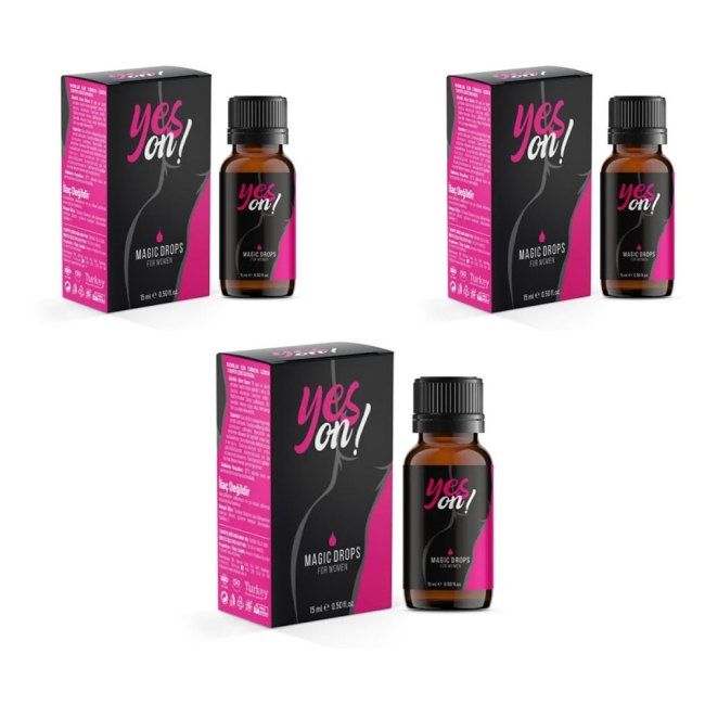 YesOn Magic Drops For Women 3'lü Damla 15 ml