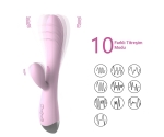 10 Modlu Su Geçirmez  G-Bölgesi ve Klitorise Özel Vibratör