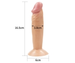  15 Cm Anal ve Vajinal Realistik Yapay Penis
